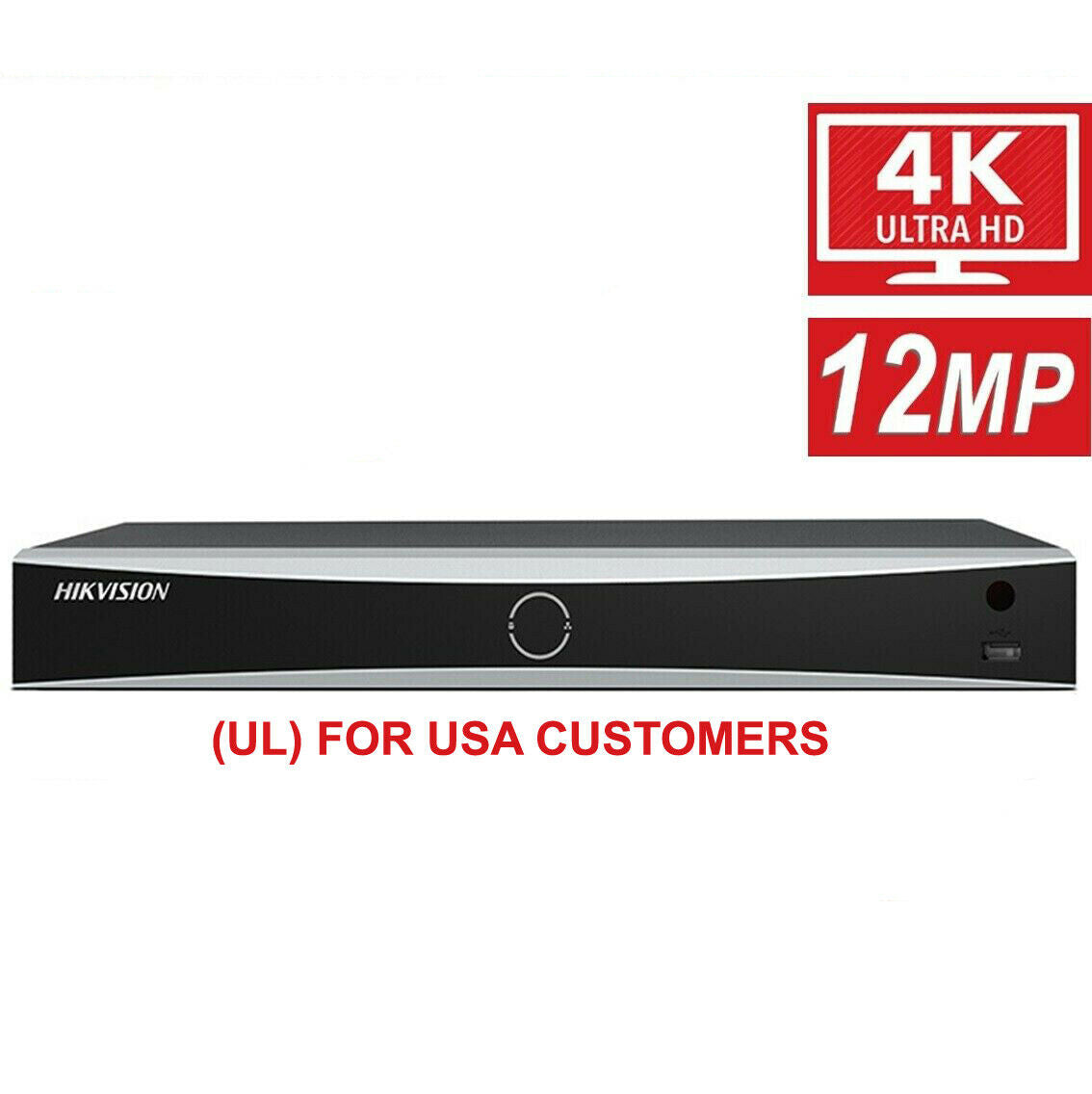 Hikvision 4K AcuSense 16CH 16POE NVR DS-7616NXI-I2/16P/4S 4CH Deep Learning
