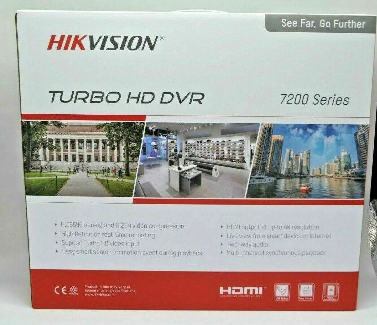 Hikvision 32 CH DVR DS-7232HGHI-K2 7200 Series TurboHD Tribrid (OPTIONAL HDD)