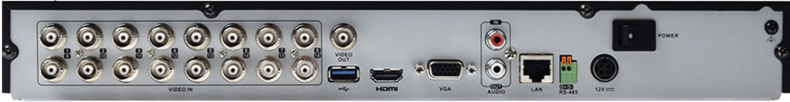 Hikvision 16CH DVR IDS-7216HQHI-M1/S 16 CHANNEL + 4 IP 4MP 4K-OUT HDD OPTIONAL