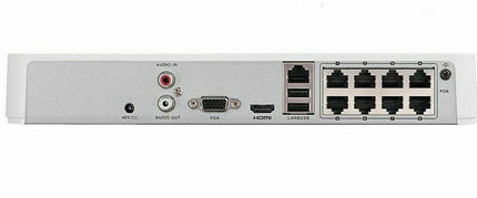 DS-7108NI-Q1/8P Hikvision 8CH POE 8 Channel NVR Original English No Hard Drive
