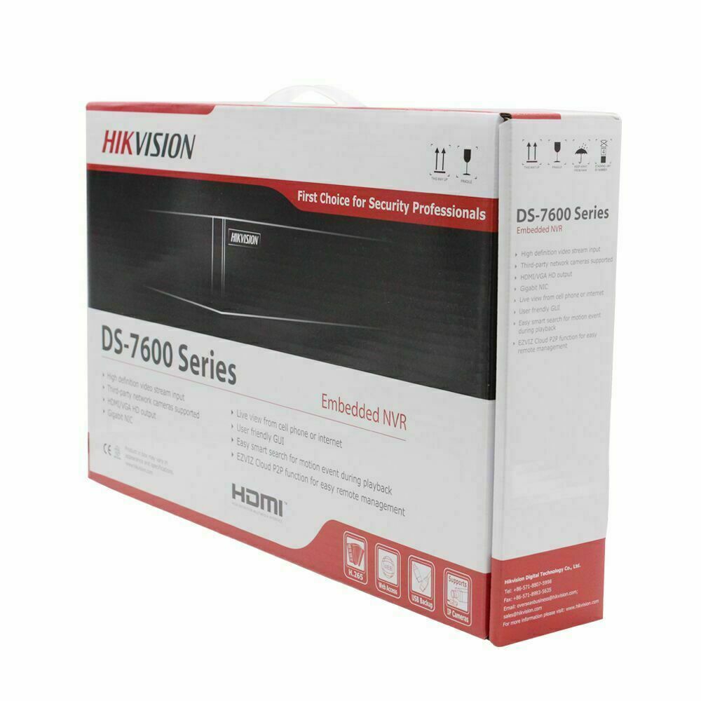 Hikvision 4K 8CH Security Camera System POE CCTV 8 MEGAPIXEL ColorVu W/Audio G2