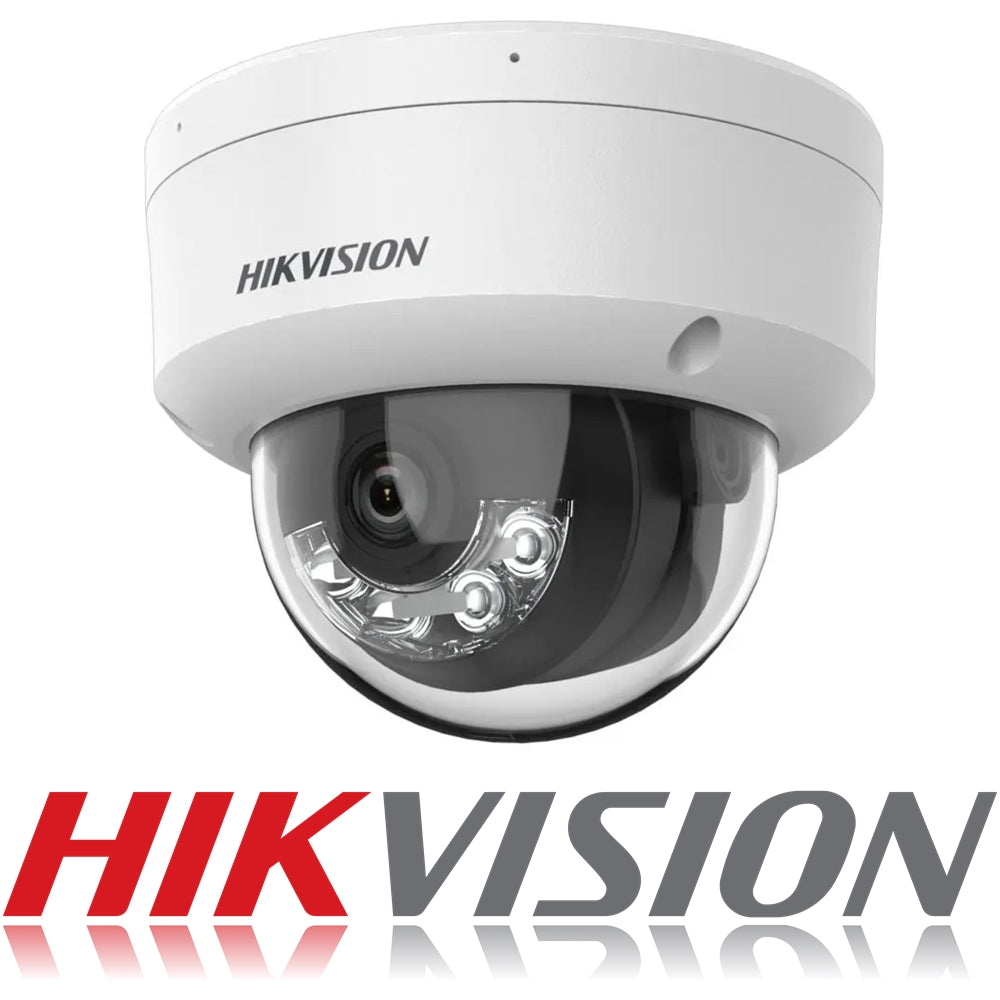 DS-2CD1143G2-LIUF Hikvision 4 MP Smart Hybrid Light Fixed Dome IP Camera Human and Vehicle Detection
