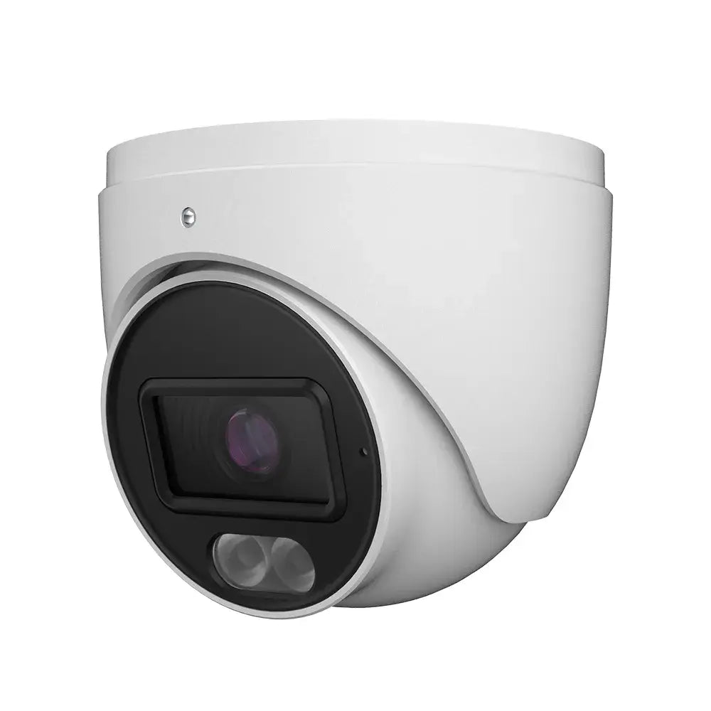 IP-5IRD4S4C4-28 4MP PoE Dual-Light Turret Camera | Smart AI Night Vision