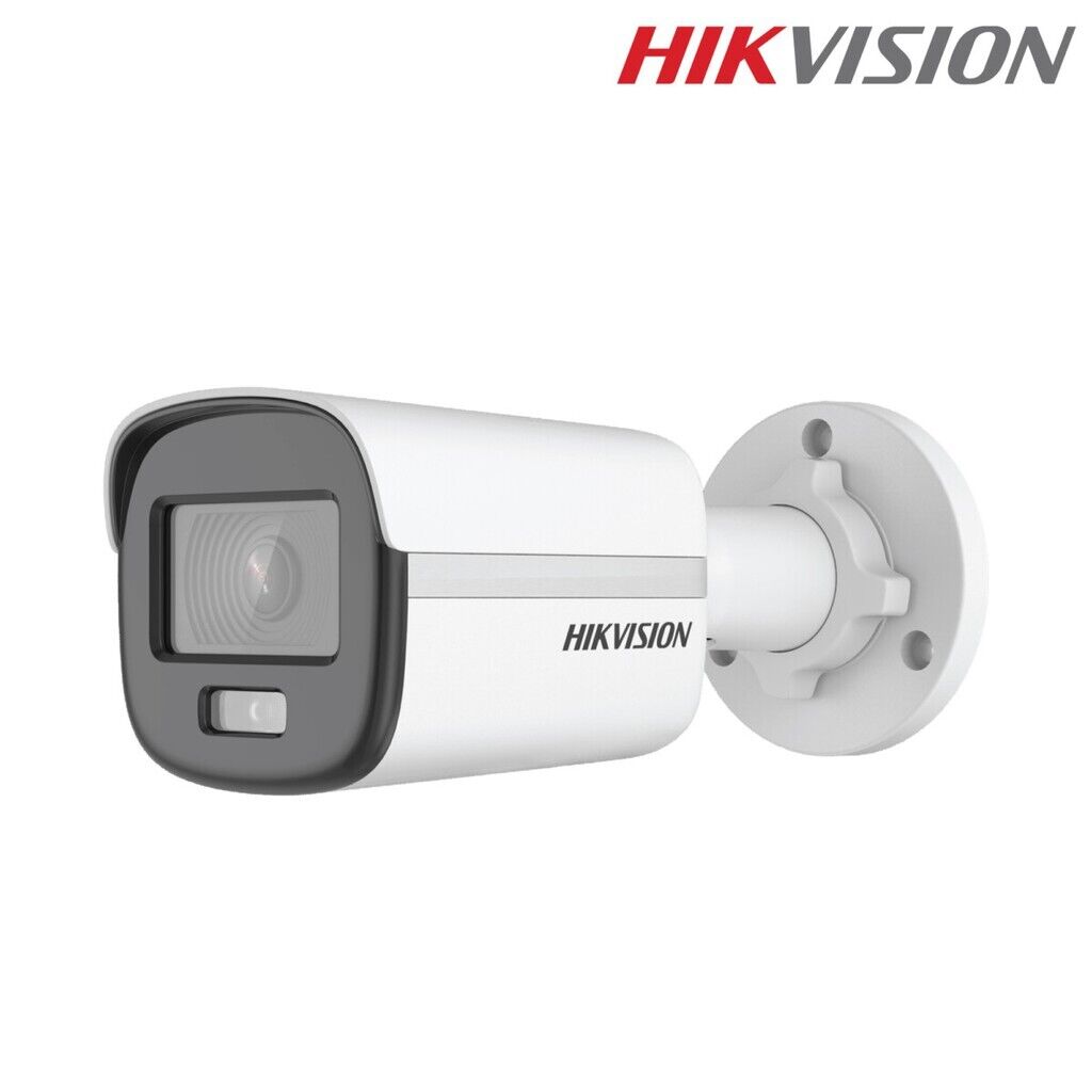 HIKVISION 4K 16CH POE SECURITY SYSTEM COLORVU MINI BULLET 2MP DS-2CD1027G0-LUF