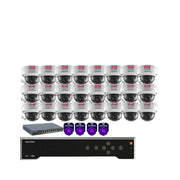 HIKVISION 32CH SECURITY SYSTEM NVR KIT PoE VANDAL PROOF 4 MEGAPIXEL WD PURPLE