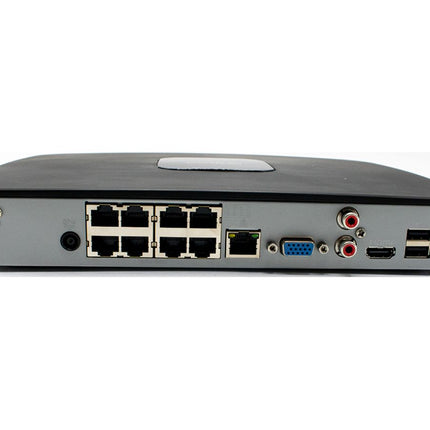 N41C2P2 Dahua 8ch IP PoE Recorder w/ HDD Eight-channel 4K Video ÔøΩs Lite