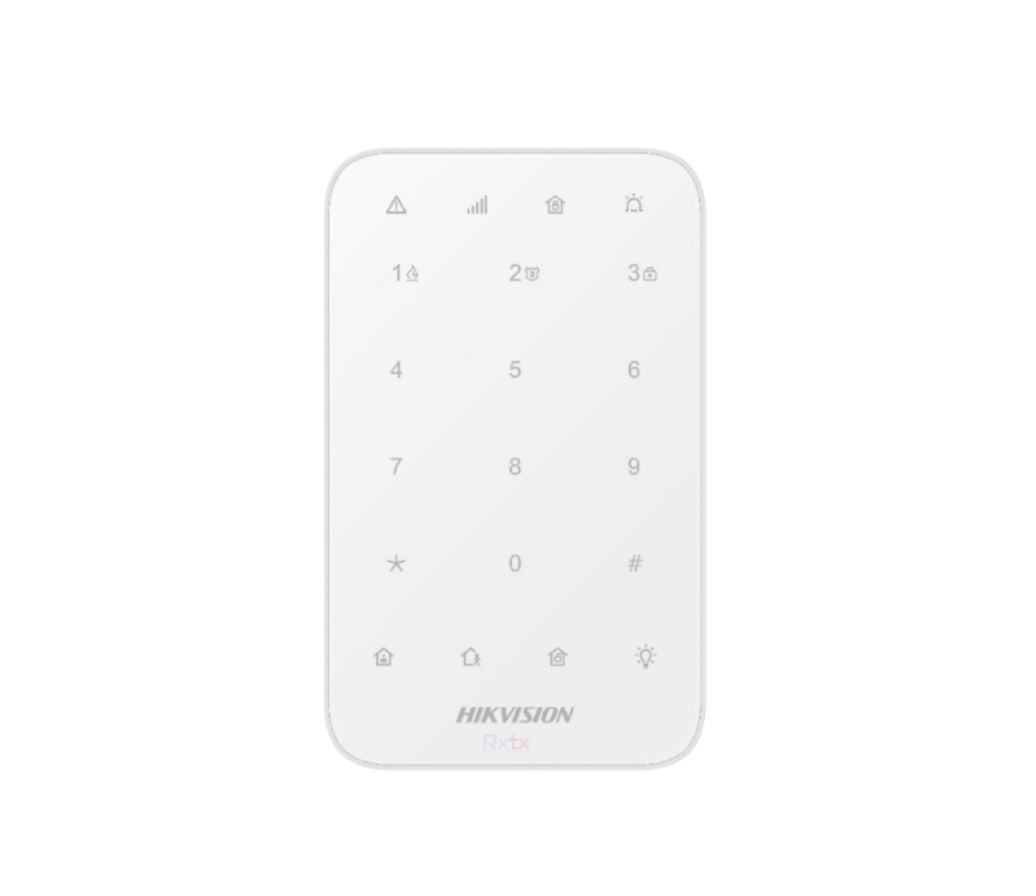 DS-PK1-E-WB Hikvision Wireless LED Keypad 433 MHz two-way