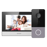 Hikvision DS-KIS603-P(B) 2MP IP Video Intercom Kit with 7" Touchscreen