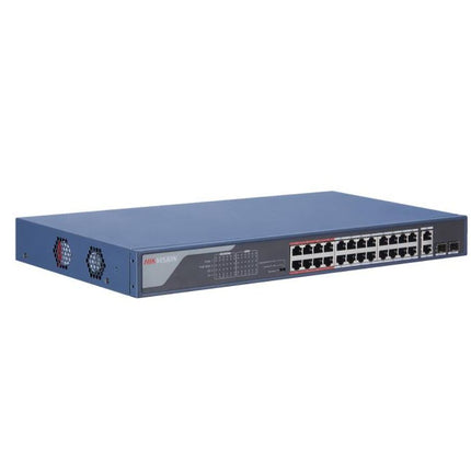 Hikvision DS-3E0326P-E2 Unmanaged Ethernet 24 PoE Switch 100Mbps Network Access