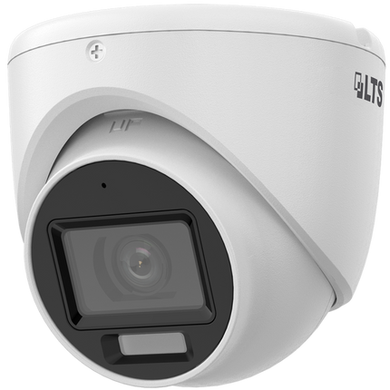 LTS CMHT2122-28LF 2MP Smart Dual-Light Fixed Turret HD-TVI Camera, 2.8mm, 20m IR/White Light, IP67