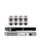 Hikvision 4K 16ch IP PoE Security System 4MP Dome w/ 4 MP resolution D1