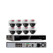 HIKVISION 4K security System CCTV Dome 8MP IP Camera IK10 DS-2CD2183G0-I lot