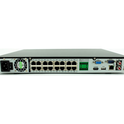 N42C3P4 Dahua 16ch IP PoE Recorder w/ HDD 16-channel 4K NVR ÔøΩs Lite Series video