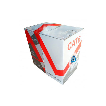 CAT6 1000ft Solid Copper Ethernet Cable UL LISTED (WHITE) GENESIS