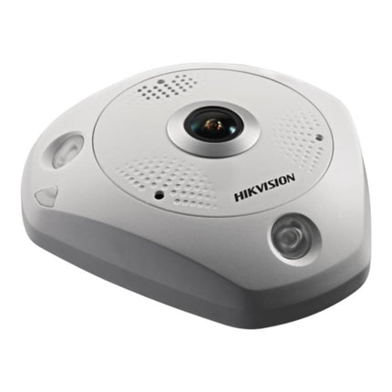 DS-2CD6365G0-IVS Hikvision w/ audio IP PoE Camera 6 MP DeepinView Fisheye 360ÔøΩ