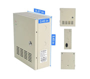 9 CH Power Supply CCTV Camera Port 12V 5A DC+ Pigtail Auto Reset CP1209-5A