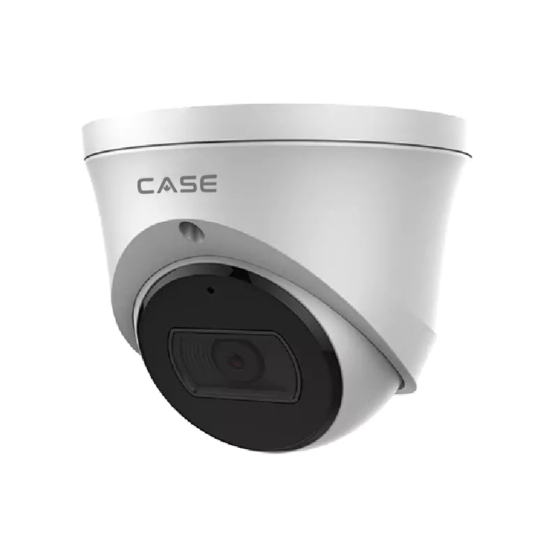CASE CS-I8XS M-2.8mm 8MP Fixed Turret IP Security Camera, Smart IR 30m, WDR 120dB, PoE, IP67, Metal Housing, Built-in Mic, SD Slot