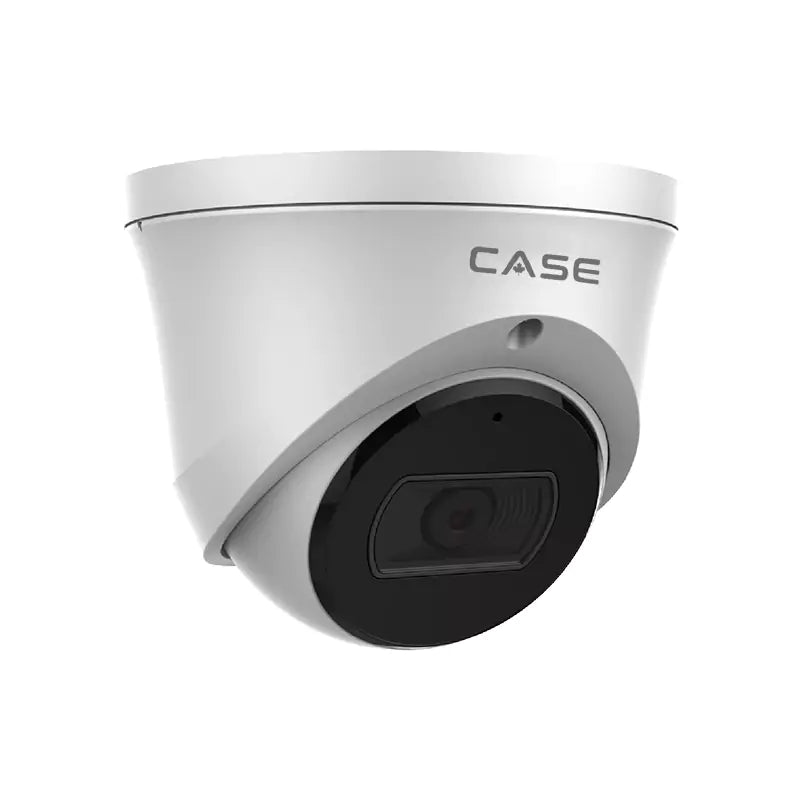 CASE CS-I8XS M-2.8mm 8MP Fixed Turret IP Security Camera, Smart IR 30m, WDR 120dB, PoE, IP67, Metal Housing, Built-in Mic, SD Slot