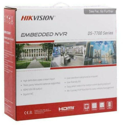 Hikvision 4K 16ch IP PoE Security System 4MP Dome w/ 4 MP resolution D2