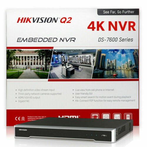(OEM) HIKVISION NVR 16CH 16 POE 4K Channel H.265 DS-7616NI-Q2/16P ORIGINAL