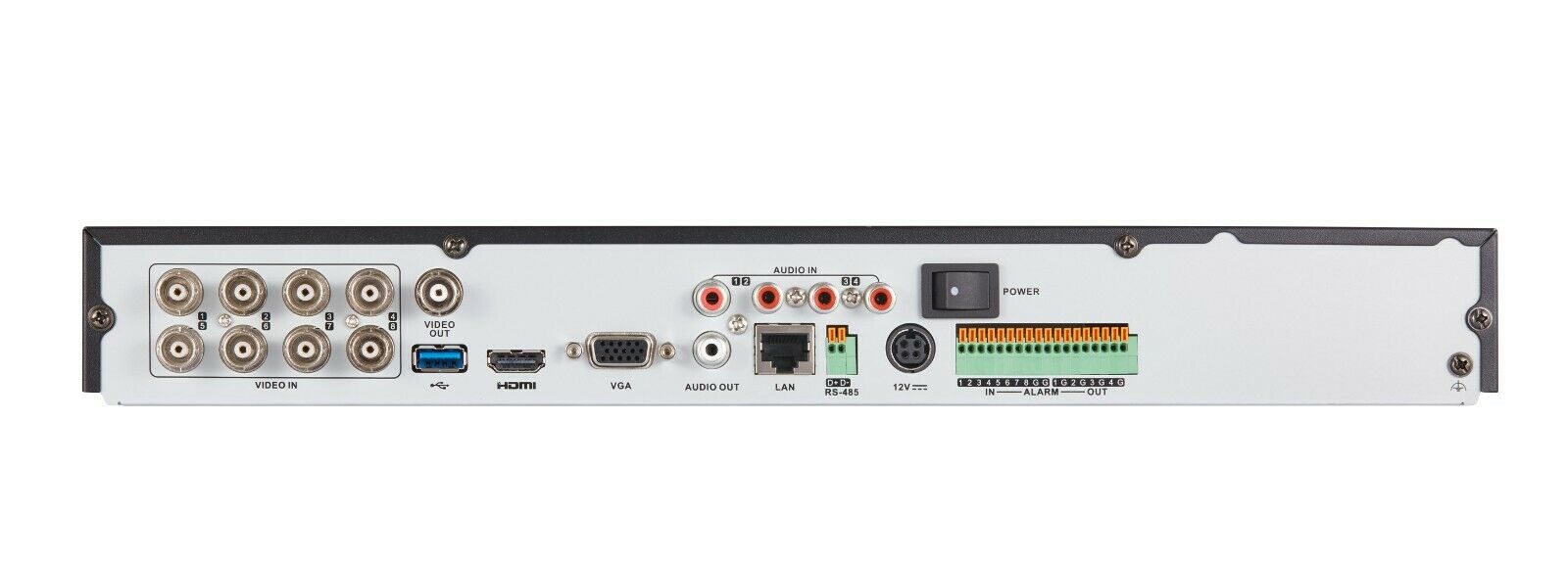 DS-7208HUHI-K2 HIKVISION 8 CHANNEL 8CH DVR 8MP HDD WD PURPLE 4KH.265 MEGAPIXEL