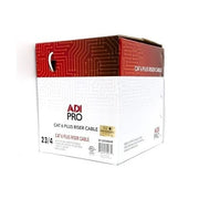 ADI PRO 0E-CAT6RWHP Cat6+ 23AWG Riser Cable 1000ft ‒ UL/ETL 550-600MHz White Reel