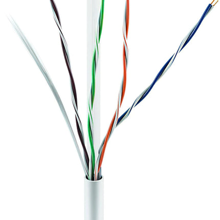 ADI PRO 0E-CAT6RWHP Cat6+ 23AWG Riser Cable 1000ft ‒ UL/ETL 550-600MHz White Reel